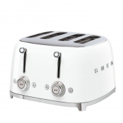 SMEG TSF03WHEU 4-Schlitz Toaster, Farbe Weiss