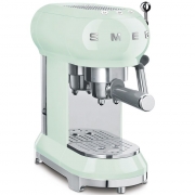 SMEG ECF01PGEU, Espressomaschine, Siebträger, Farbe Pastellgrün
