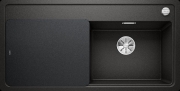 Blanco Zenar XL 6 S-F Becken rechts, flchenbndig, Farbe schwarz, InFino Ablauf, 526068