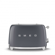 SMEG TSF01GREU Toaster, 2 Scheiben, Farbe Slate Grey