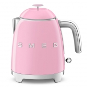 SMEG KLF05PKEU Mini-Wasserkocher, 0,8 L, feste Temperatur, Farbe Cadillac Pink
