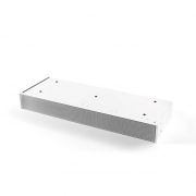 Novy Sockel Umluftbox mit monoblock wei, Hhe 98 mm, 7921400