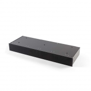 Novy Sockel Umluftbox mit monoblock schwarz, Hhe 98 mm, 7922400