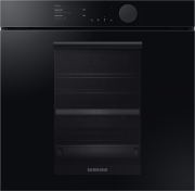 Samsung NV75T8979RK/EG Dual Cook Steam Einbaubackofen 75 L, Pyrolyse, Schwarz glnzend, mit 5 Jahren Garantie!
