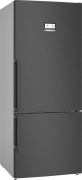 BOSCH KGN76AXDR, Khl-Gefrier-Kombination, 186 x 75 cm, Edelstahl schwarz, Serie 6, EEK: D, mit 5 Jahren Garantie!