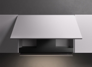 Falmec Virgola No-Drop Touch, Design, schwarz, 60 cm, Wandhaube, mit 5 Jahren Garantie
