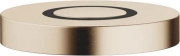 Dornbracht Air Switch Bedienknopf für Müllzerkleinerer, rund, Champagne gebürstet (22kt Gold), 10713970-46