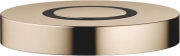 Dornbracht Air Switch Bedienknopf für Müllzerkleinerer, rund, Champagne (22kt Gold), 10713970-47